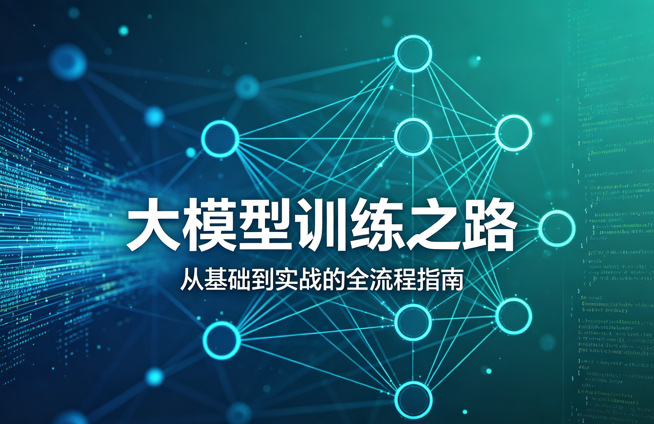 我的第五本书《大模型训练之路》