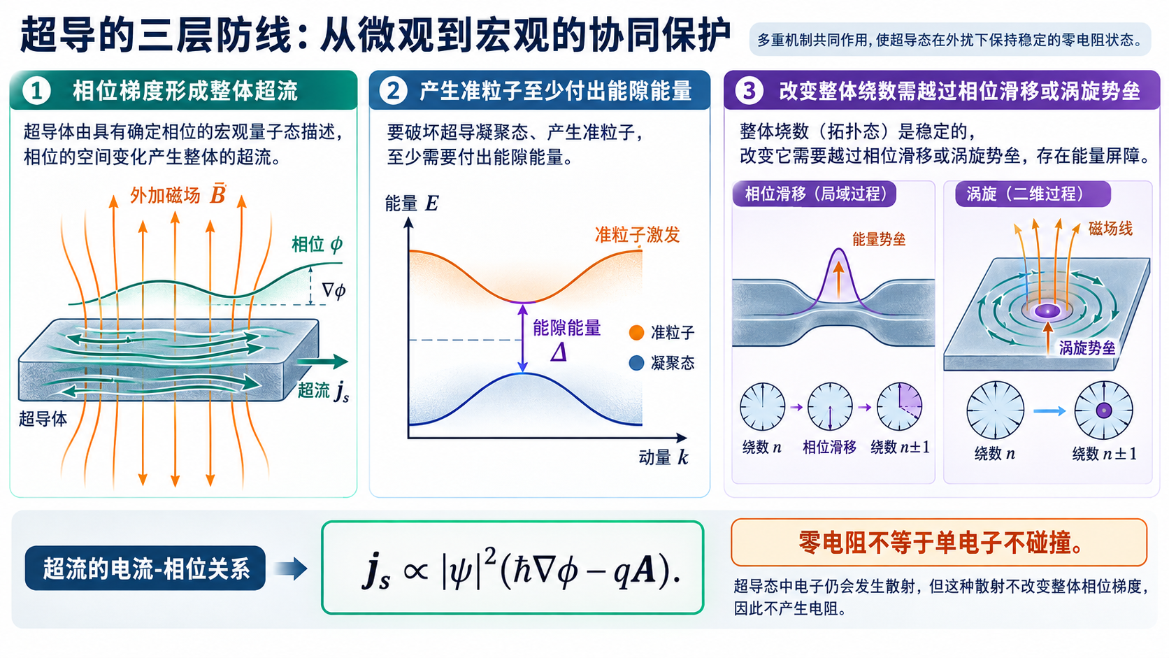 图 16-03 超导电流的三层保护
