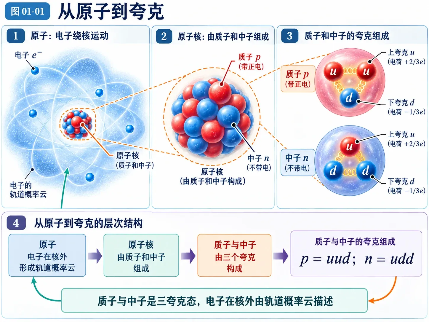 图01-01 从原子到夸克