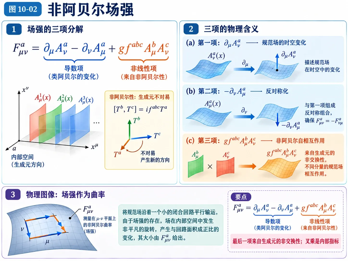 图10-02 非阿贝尔场强