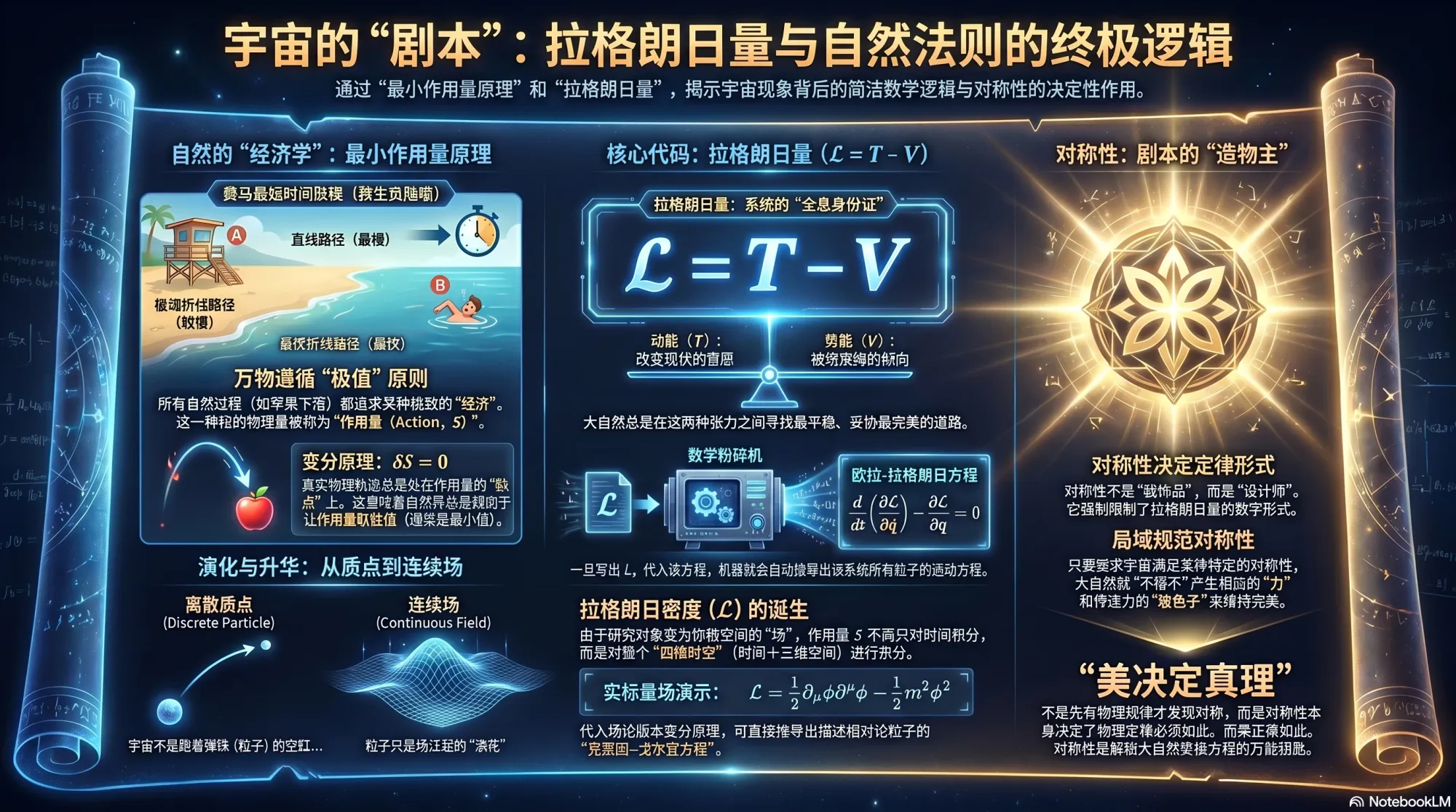 2.宇宙剧本:拉格朗日量逻辑